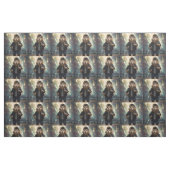"Mohawk Capybara: Rockin' der Fluss!" Stoff (Fat Quarter (45,7 x 55,9 cm))