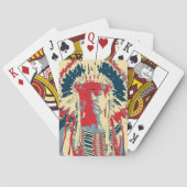 Mohawk Indian Deck Karten Spielkarten (Rückseite)