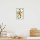 Mohawk-Krieger Poster (Küche)