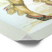 Mohawk-Krieger Poster (Ecke)