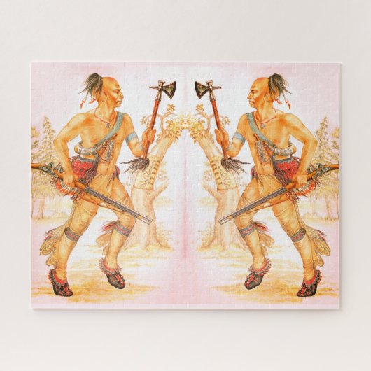 Mohawk-Krieger Puzzle (Horizontal)