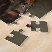 Mohawk-Krieger Puzzle (Seite)