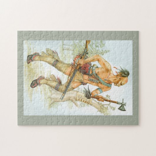 Mohawk-Krieger Puzzle (Horizontal)