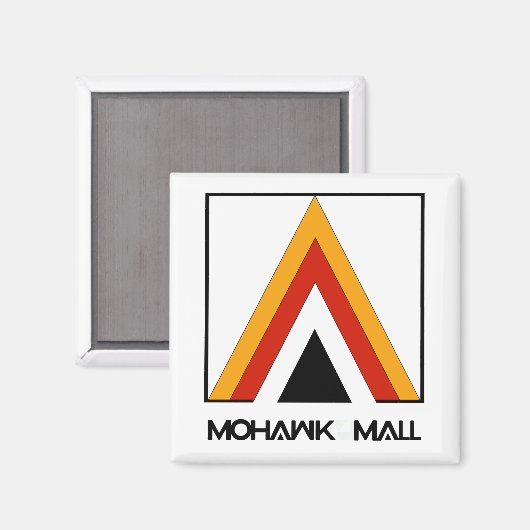 Mohawk Mall Magnet (Vorderseite/Rückseite)