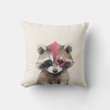Mohawk Raccoon Woodland Kinderzimmer
