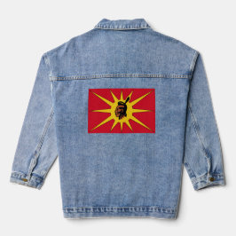 Mohawk Warrior Flag Jeansjacke