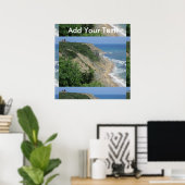 Mohegan Bluffs Block Island 1 Poster (Heimbüro)
