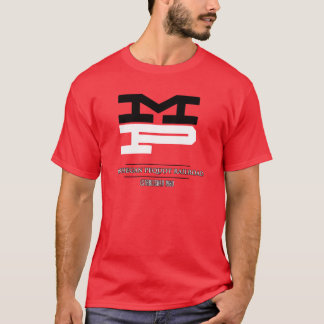 Mohegan Pequot Eisenbahn - Est. 1980 - Rot T-Shirt