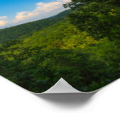 Mohican Gorge, Mohican Staat Park, Ohio Poster (Ecke)