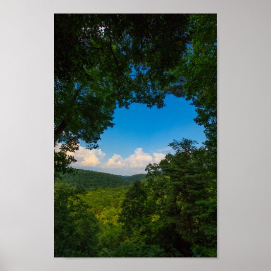 Mohican Gorge, Mohican Staat Park, Ohio Poster (Vorne)