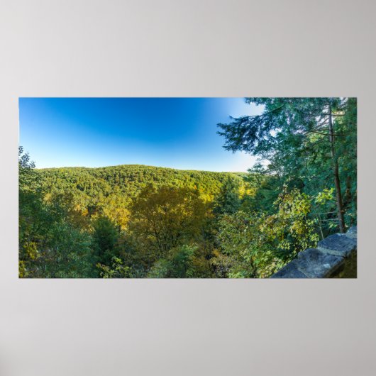 Mohican Gorge View, Mohican Staat Park, Ohio Poster (Vorne)