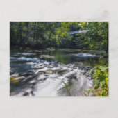 Mohican River im Sommer, Ohio Postkarte (Vorderseite)