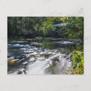 Mohican River im Sommer, Ohio Postkarte