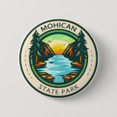 Mohican Staat Park Ohio Abzeichen Button (Vorderseite)