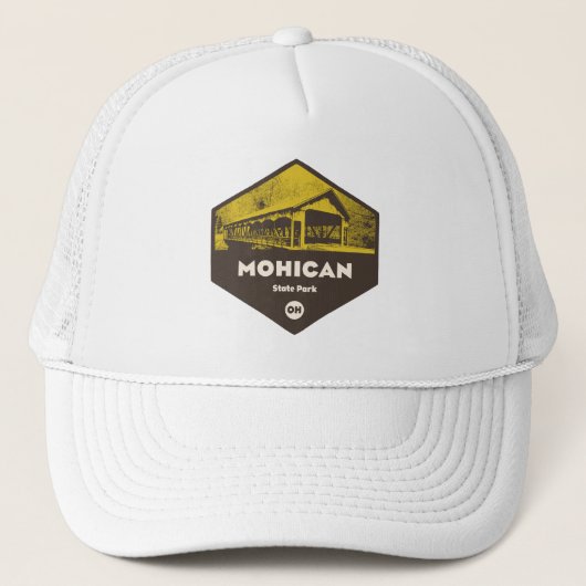 Mohican State Park Ohio Truckerkappe (Vorderseite)