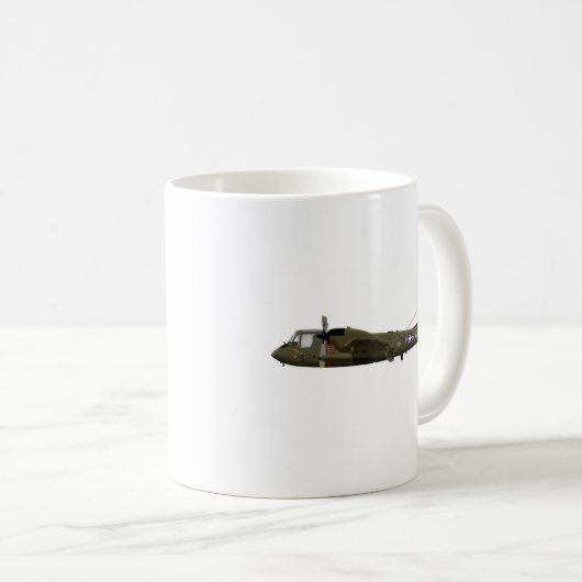 Mohikaner Grummans OV-1 Kaffeetasse (VorderseiteRechts)