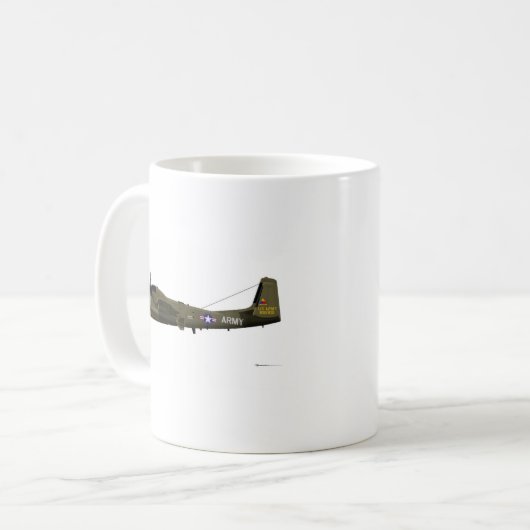 Mohikaner Grummans OV-1 Kaffeetasse (Vorderseite Links)