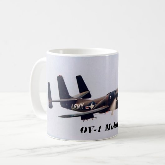 Mohikaner OV-1 Kaffeetasse (Vorderseite Links)