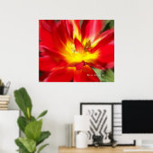 Mohn auf Feuer! Poster (Heimbüro)