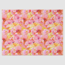 Mohn auf Mohn-Seidenpapier