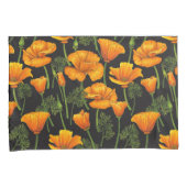 Mohn aus Kalifornien Kissenbezug (Vorderseite-Rechts)