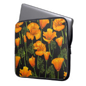 Mohn aus Kalifornien Laptopschutzhülle (Vorderseite Links)