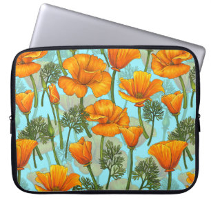 Mohn aus Kalifornien Laptopschutzhülle