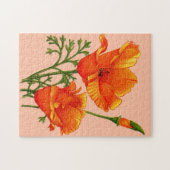 Mohn aus Kalifornien Puzzle (Horizontal)
