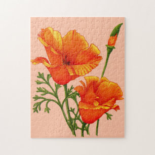 Mohn aus Kalifornien Puzzle