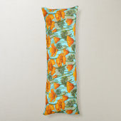 Mohn aus Kalifornien Seitenschläferkissen (Rückseite (Vertikal))