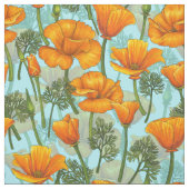 Mohn aus Kalifornien Stoff (Muster)