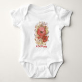 Mohn Baby Strampler (Vorderseite)
