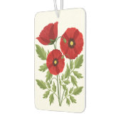 Mohn blüht fröhlich Sommer Blume Autolufterfrischer (Links)