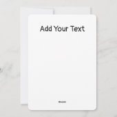 Mohn blüht fröhlich Sommer Blume Feiertagskarte (Rückseite)