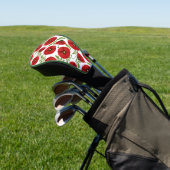 Mohn blüht fröhlich Sommer Blume Golf Headcover (In SItu)