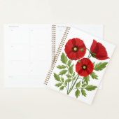 Mohn blüht fröhlich Sommer Blume Planer (Anzeige)