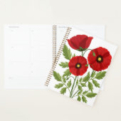 Mohn blüht fröhlich Sommer Blume Planer (Anzeige)