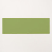 Mohn blüht fröhlich Sommer Blume Yogamatte (Rückseite (Horizontal))