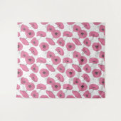 Mohn-Blume Mustertapeten Wandteppich (Vorderseite (Horizontal))