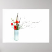 Mohn-Blume Poster (Vorne)