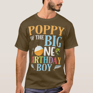 Mohn der großen Geburtstag Fisher Boy Grandson T-Shirt