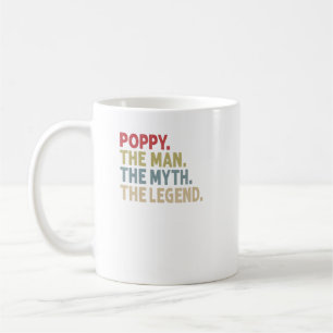 Mohn der Mann Der Mythos der Legende lustige Großv Kaffeetasse