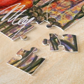 Mohn-Fantasie-Puzzle Puzzle (Seite)