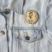 MOHN FUTTERTASCHE PFERD Knopf Button (Beispiel)