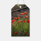 Mohn Geschenkanhänger (Rückseite)