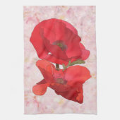 Mohn Geschirrtuch (Vertikal)