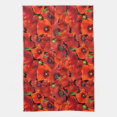 Mohn Geschirrtuch (Vertikal)