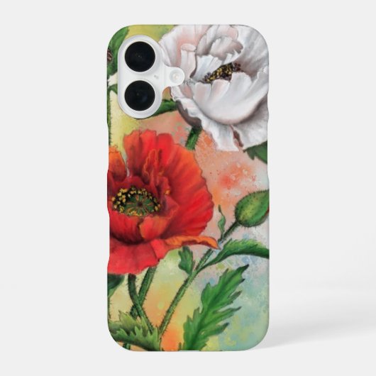 Mohn iPhone-Hülle iPhone 16 Hülle (Rückseite)