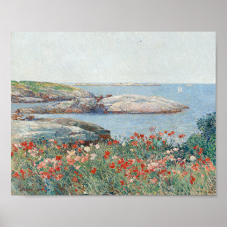 Mohn, Isles of Shoals, Childe Hassam Fine Art Poster