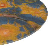 Mohn-Jasper Schneidebrett (Ecke)